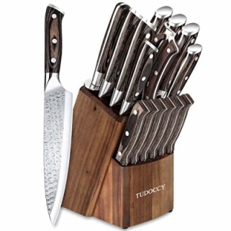 Tudoccy 16-Piece Knife Set