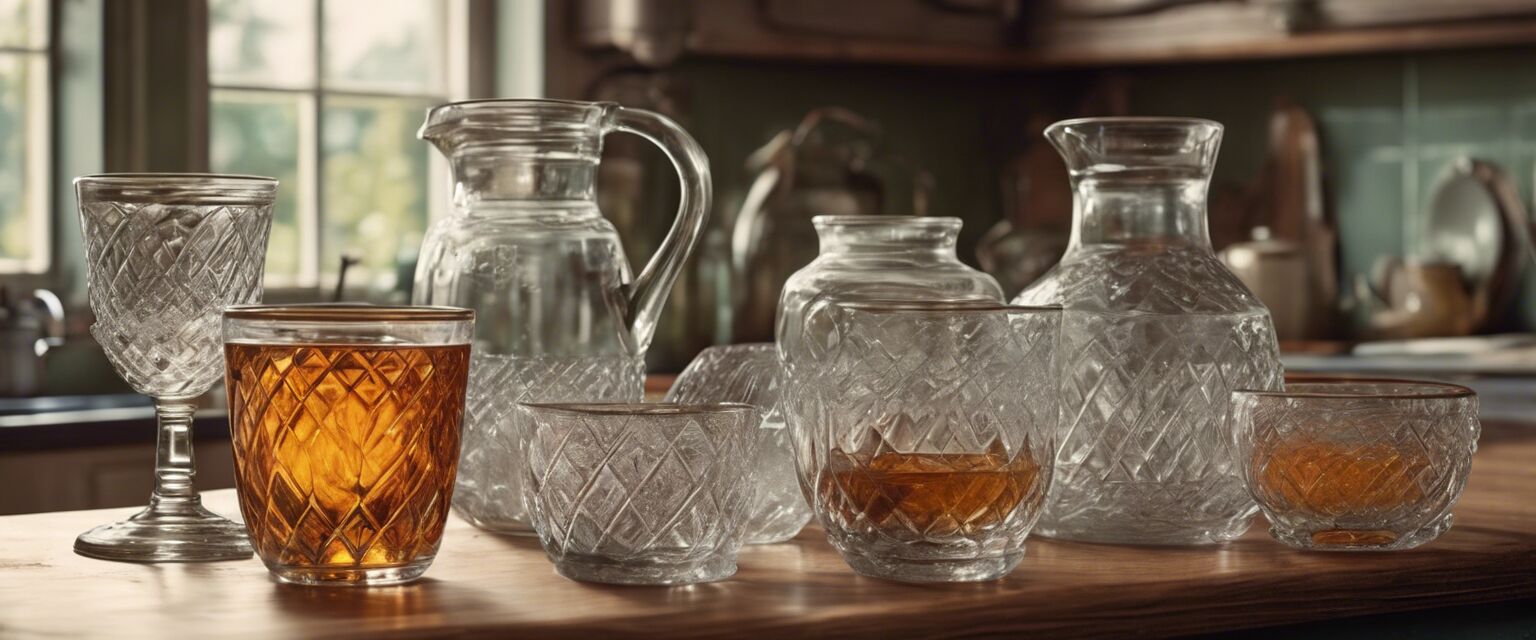 antique glassware